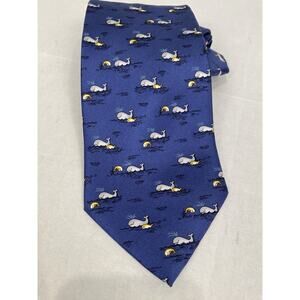 Beaufort Tie Rack Blue Whale And Fish Nautical Marine Tie
